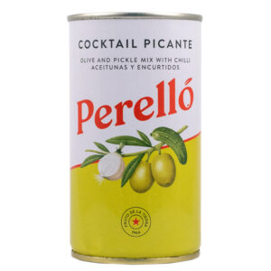 Perello Cocktail Picante Olives and Pickles 180g tin