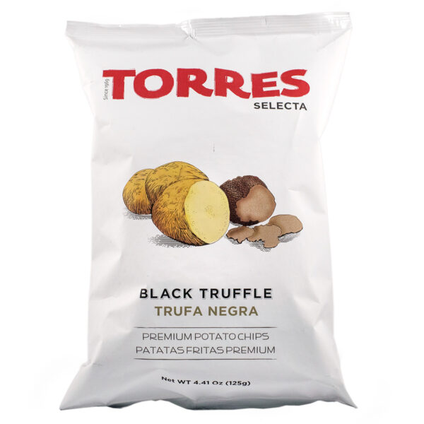 Torres Black Truffle Crisps 125g