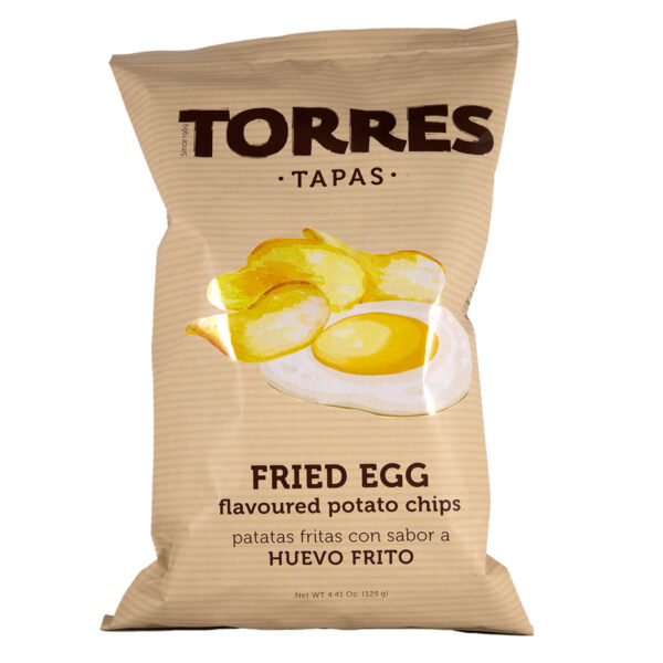 Torres Fried Egg Crisps 125g