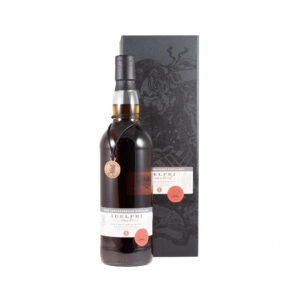 Bottle and Box of 5 year old Ardnamurchan whisky released by the parent company Adelphi