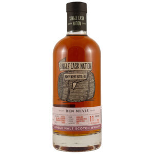 Single Cask Nation Ben Nevis 2012 11 Year Old single malt Scotch whisky