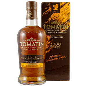 Tomatin Sherry Collection 2008 15 Year Old Palo Cortado Butts single malt Scotch whisky