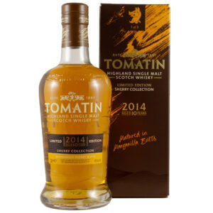 Tomatin Sherry Collection 2014 10 Year Old Manzanilla Butts single malt Scotch whisky